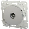 Image de Prise Tv Odace, Gris Aluminium