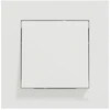 Image de Poussoir complet Miluz, SCHNEIDER ELECTRIC, blanc