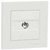 Image de Prise tv complet Miluz, SCHNEIDER ELECTRIC, blanc