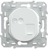 Image de Prise rj45 à assembler Ovalis, SCHNEIDER ELECTRIC, blanc
