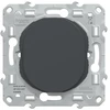 Image de Obturateur à assembler Ovalis, SCHNEIDER ELECTRIC, anthracite