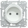 Image de Prise sans terre à assembler Ovalis, SCHNEIDER ELECTRIC, blanc