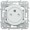 Image de Prise terre affleurante à assembler à griffes Ovalis, SCHNEIDER ELECTRIC, blanc