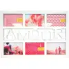Image de Cadre "Amour" Blanc