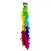 Image de Boa en Plumes Multicolore - 180 cm
