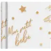 Image de Chemin de table Doré "Mon petit bébé"