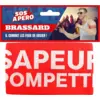Image de Brassard Apéro  Sapeur Pompette    Accessoire Soirée et Anniversaire Drôle