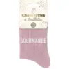 Image de Chaussettes paillettes gourmande   Taille unique 36 42