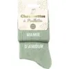 Image de Chaussettes Paillettes Duo Mamie d'Amour   Taille Unique 36 42