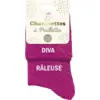 Image de Chaussettes Paillettes Duo Diva Râleuse   Taille Unique 36 42