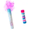 Image de Pack Fille Fumigène Baby Shower Rose + Canon à confettis + Poudre Rose