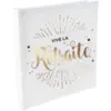 Image de Livre d'or Vive la Retraite métallisé