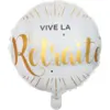 Image de Ballon Aluminium Vive la Retraite