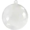 Image de Boule transparente ø8cm (Lot de 20)