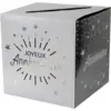 Image de Urne en papier Joyeux Anniversaire Argent/Blanc