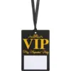 Image de Marque-place VIP Noir & Or - Lot de 10