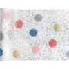 Image de Chemin de table "Kitty Party" Blanc - 5m*30cm