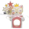 Image de Boîte à dragées "Kitty Party" Rose - Lot de 6