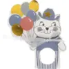 Image de Boîte à dragées "Kitty Party" Bleu - Lot de 6
