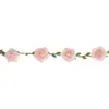Image de Guirlande de Roses couleur rose - ø 50mm / 120cm