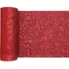 Image de Chemin de table ROUGE Pailleté 5 mètres