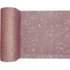 Image de Chemin de table Or ROSE Pailleté 5 mètres