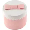 Image de Boîte ronde rose - ø 5 x 5 cm - Lot de 4