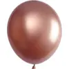 Image de Ballon de Baudruche Biodégradabl Métallisé Or Rose (Lot de 6)