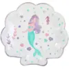 Image de Assiette en papier Petite Sirène - Lot de 10