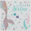 Image de Serviette en papier Petite Sirène - Lot de 20 - 16.5x16.5cm