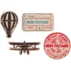 Image de Déco de table à parsemer "Bon voyage" x20