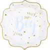 Image de Assiette Baby Shower Boy Bleu (lot de 10)