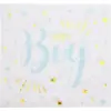 Image de Serviette Baby Shower Boy Bleu (lot de 20)