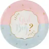Image de Assiette Gender Reveal Girl or Boy ? - Lot de 10