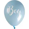 Image de Ballon Girl or Boy ? Bleu - Lot de 8