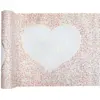 Image de Chemin de table Girl & Boy Rose - 3 mètres