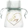Image de Sachet Girl & Boy Vert - Lot de 6
