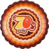 Image de Assiette 70's 23cm - Lot de 10