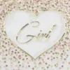 Image de Serviette Girl & Boy Rose - Lot de 20