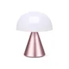Image de Lexon - Lampe extérieur sans fil rechargeable Mina - Rose - ABS - Designer Andrea Quaglio