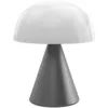 Image de Lexon - Lampe extérieur sans fil rechargeable Mina - Gris - ABS - Designer Andrea Quaglio