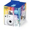 Image de Appareil photo instantané - FUJIFILM - INSTAX MINI 12 - Couleur Blanc - Flash automatique - Portée 0.3-2.2m en occasion ou reconditionné
