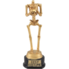 Image de Trophée Squelette 18 cm   Récompense Halloween