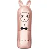 Image de Inuwet - Baume À Lèvres Métal Rose Nude Cannelé Baume À Lèvres Hydratant Naturel Stick 3g