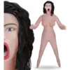Image de Poupée gonflable vibrante brune Soraya