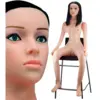 Image de Poupée gonflable brune assise vibrante Céline