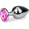 Image de Bijou anal rosebud - L - 8 coloris