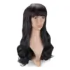 Image de Perruque cheveux bruns longs et lisses