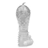 Image de Gaine réaliste crystal picots vibrante