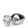 Image de Bijou anal rosebud coeur L - 7 Coloris